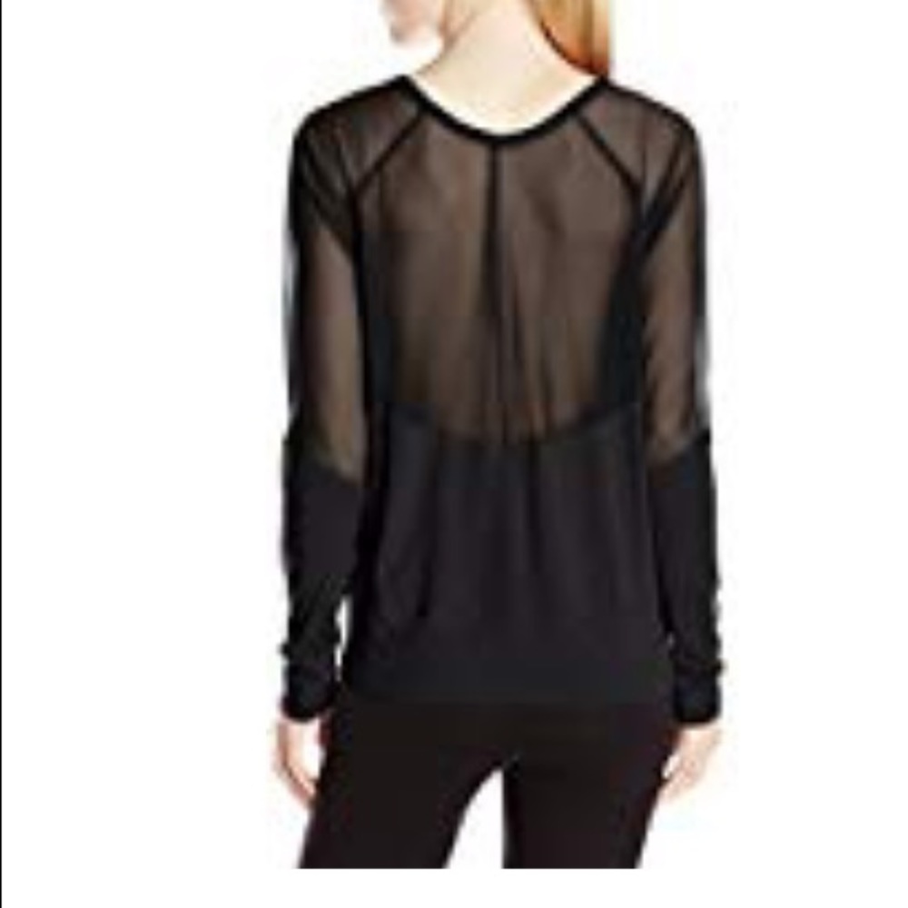 Soybu mesh/cotton top sz M
